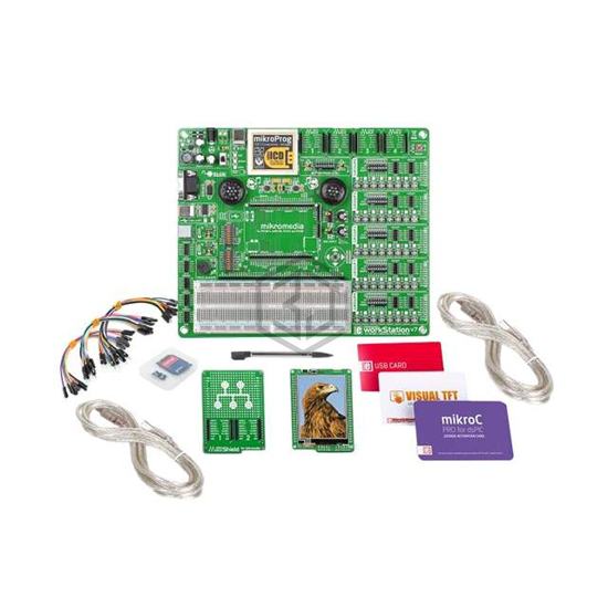 MIKROE-2654 - MikroElektronika - Evaluation Boards - Embedded - MCU, DSP