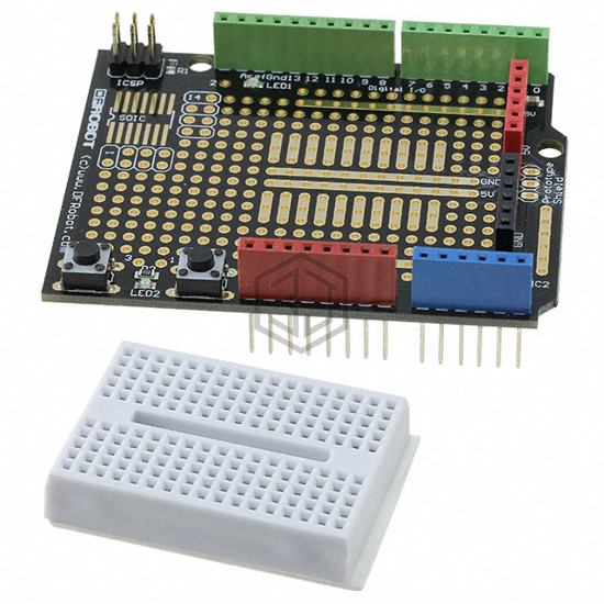 DFR0019 - DFRobot - Evaluation Boards - Expansion Boards, Daughter Cards