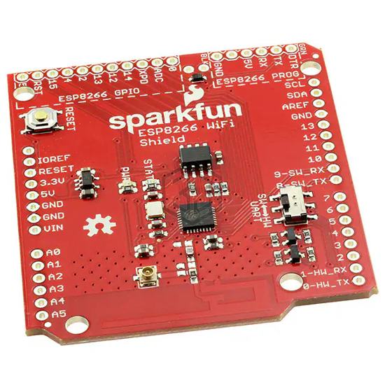 WRL-13287 - SparkFun Electronics - Evaluation Boards - Expansion Boards, Daughter Cards
