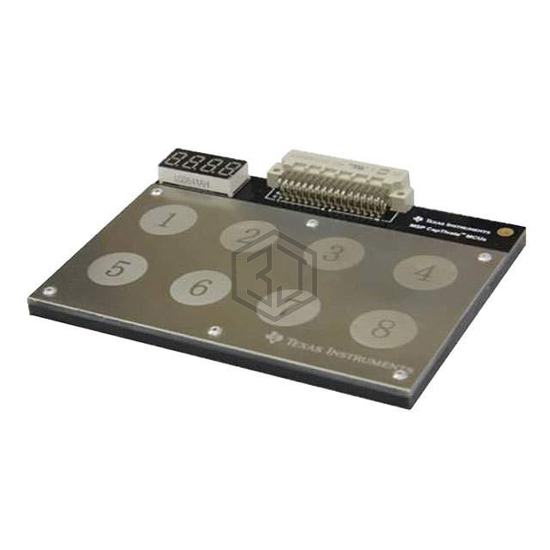 CAPTIVATE-METAL - Texas Instruments - Evaluation Boards - Expansion Boards, Daughter Cards