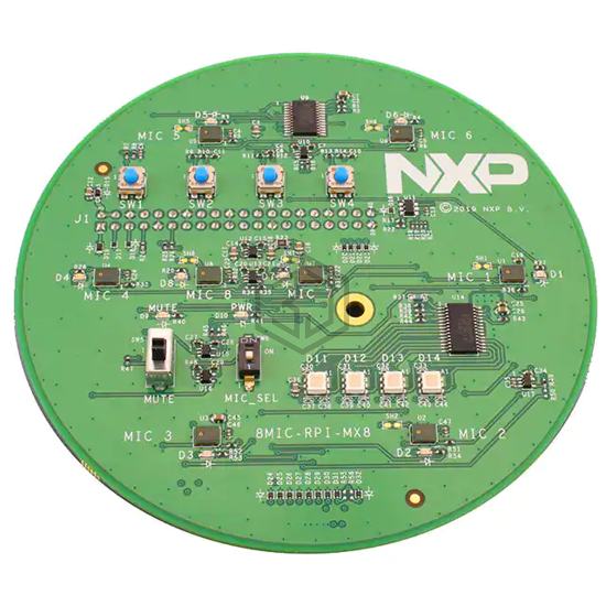 8MIC-RPI-MX8 - NXP USA Inc. - Evaluation Boards - Expansion Boards, Daughter Cards