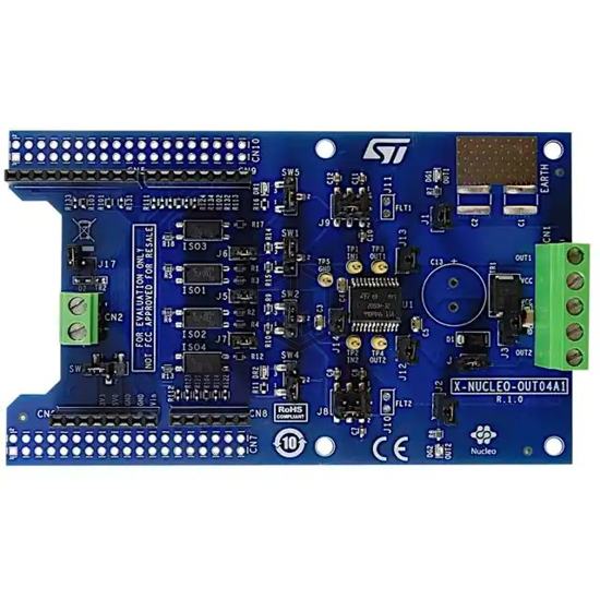 X-NUCLEO-OUT04A1 - STMicroelectronics - Evaluation Boards - Expansion Boards, Daughter Cards
