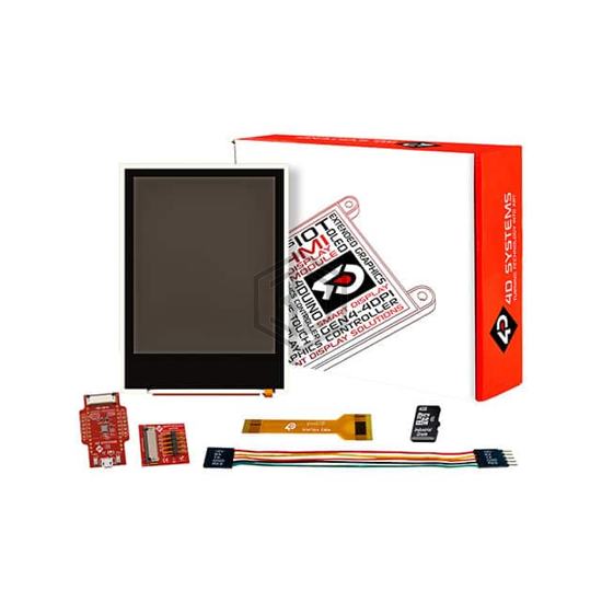 SK-PIXXILCD-20P2 - 4D Systems Pty Ltd - Evaluation Boards - Expansion Boards, Daughter Cards
