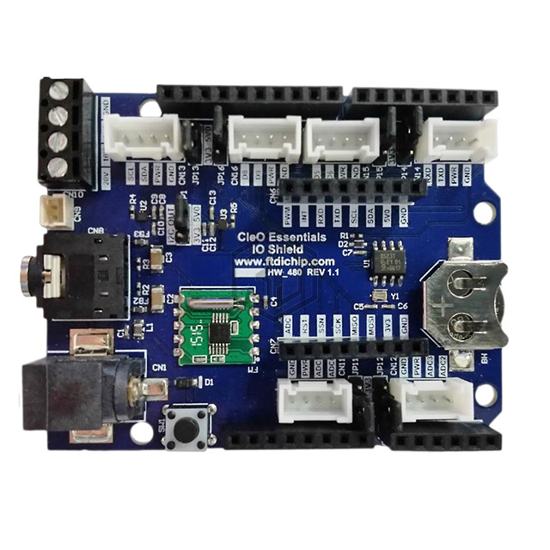 CLEOIO-SHIELD1 - Bridgetek Pte Ltd. - Evaluation Boards - Expansion Boards, Daughter Cards