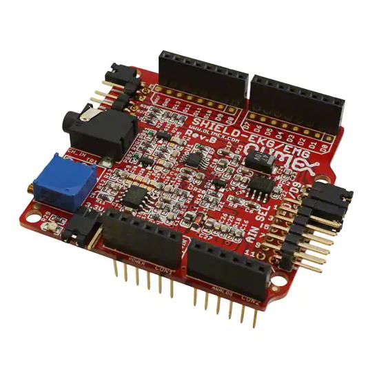 SHIELD-EKG-EMG - Olimex LTD - Evaluation Boards - Expansion Boards, Daughter Cards
