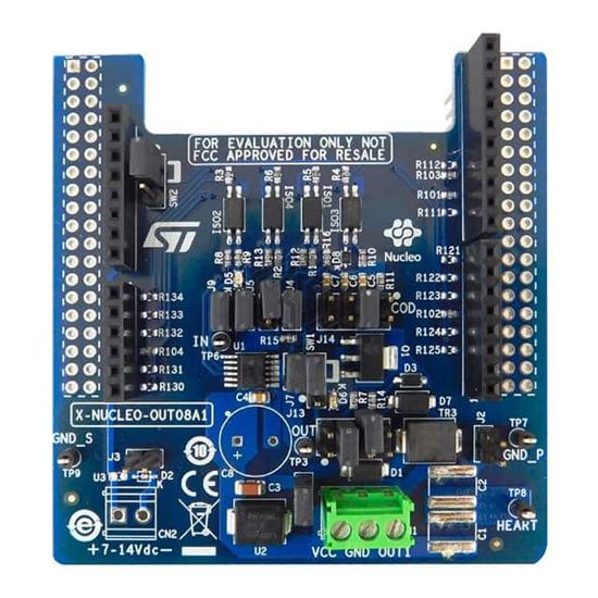 X-NUCLEO-OUT08A1 - STMicroelectronics - Evaluation Boards - Expansion Boards, Daughter Cards