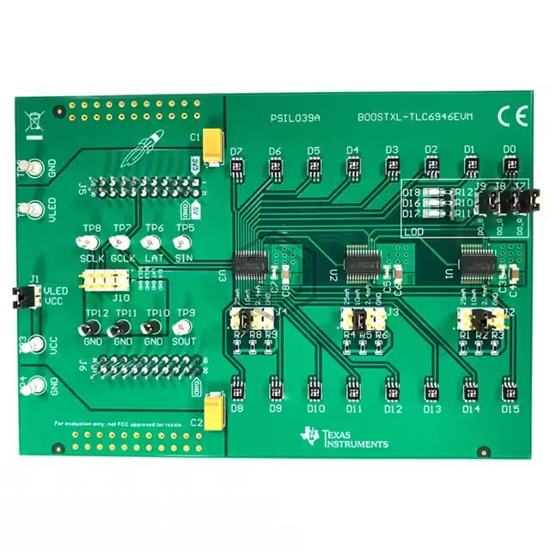 BOOSTXL-TLC6946EVM - Texas Instruments - Evaluation Boards - Expansion Boards, Daughter Cards