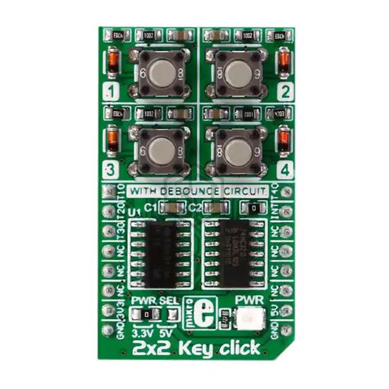 MIKROE-2152 - MikroElektronika - Evaluation Boards - Expansion Boards, Daughter Cards