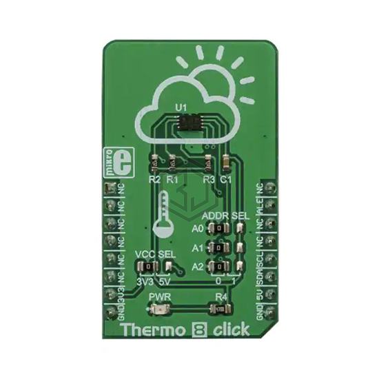 MIKROE-3290 - MikroElektronika - Evaluation Boards - Expansion Boards, Daughter Cards