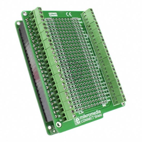 MIKROE-938 - MikroElektronika - Evaluation Boards - Expansion Boards, Daughter Cards