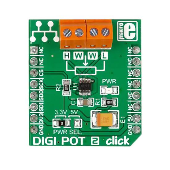 MIKROE-2332 - MikroElektronika - Evaluation Boards - Expansion Boards, Daughter Cards