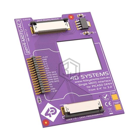 MOTG-AC3 - 4D Systems Pty Ltd - Evaluation Boards - Expansion Boards, Daughter Cards