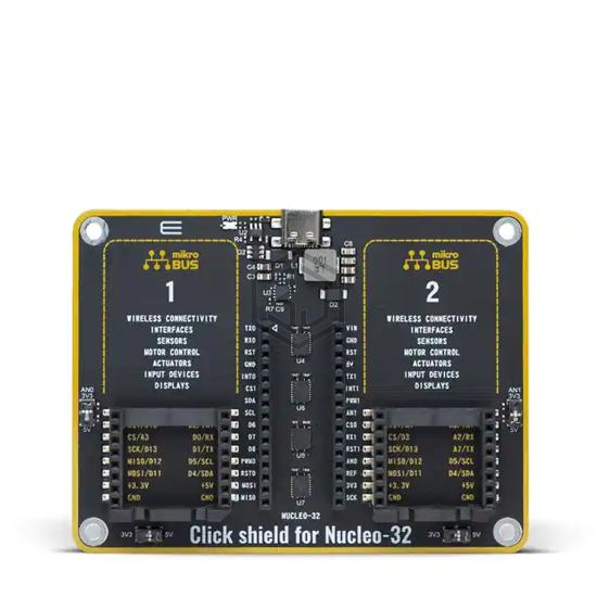 MIKROE-5177 - MikroElektronika - Evaluation Boards - Expansion Boards, Daughter Cards