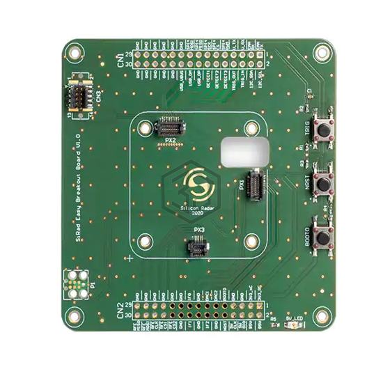 SIRAD EASY R4 BREAKOUT-BOARD - Silicon Radar GmbH - Evaluation Boards - Expansion Boards, Daughter Cards