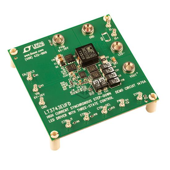 DC1470A - Analog Devices Inc. - Evaluation Boards - LED Drivers