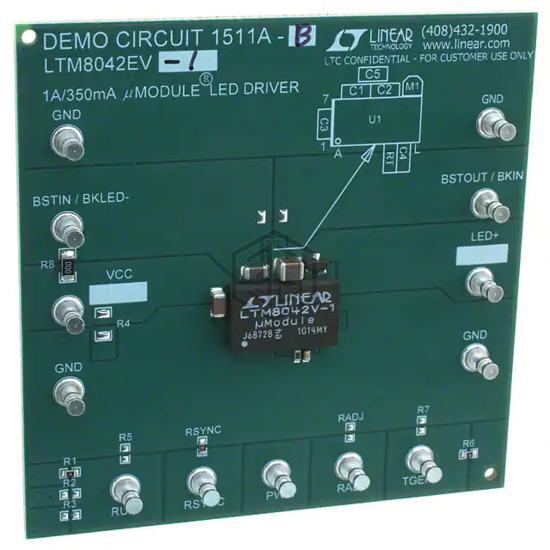 DC1511A-B - Analog Devices Inc. - Evaluation Boards - LED Drivers