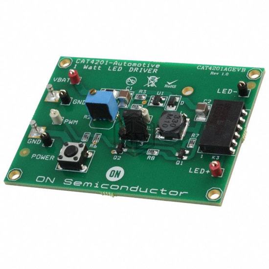 CAT4201AGEVB - onsemi - Evaluation Boards - LED Drivers