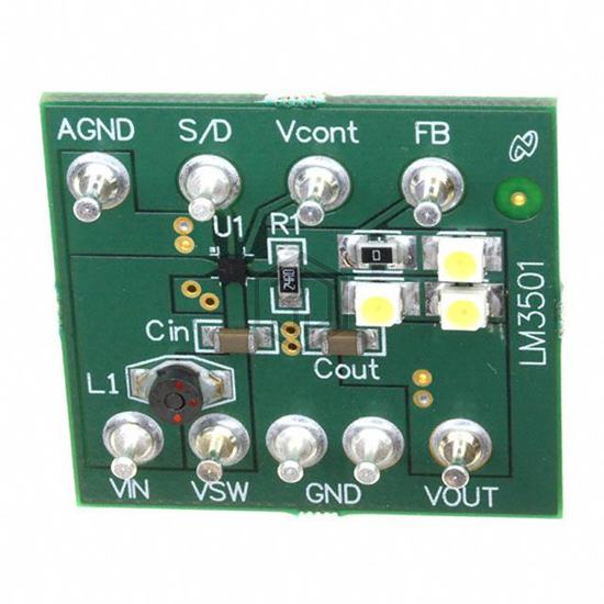 LM3501TL-16EV - Texas Instruments - Evaluation Boards - LED Drivers