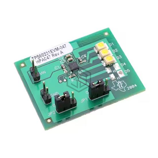 TPS60231EVM-047 - Texas Instruments - Evaluation Boards - LED Drivers