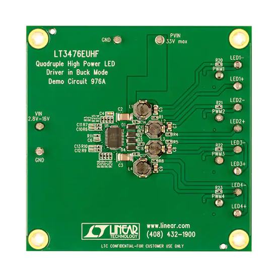 DC976A - Analog Devices Inc. - Evaluation Boards - LED Drivers
