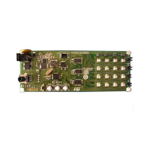 STEVAL-ILL073V1 - STMicroelectronics - Evaluation Boards - LED Drivers