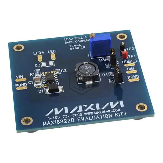 MAX16822BEVKIT+ - Analog Devices Inc./Maxim Integrated - Evaluation Boards - LED Drivers