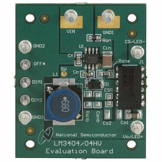 LM3404EVAL/NOPB - Texas Instruments - Evaluation Boards - LED Drivers