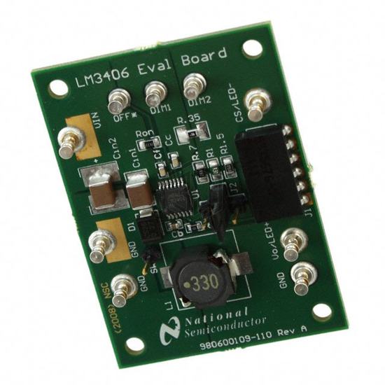LM3406MHEVAL/NOPB - Texas Instruments - Evaluation Boards - LED Drivers