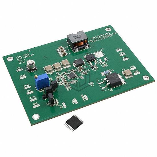 MAX16833EVKIT+ - Analog Devices Inc./Maxim Integrated - Evaluation Boards - LED Drivers