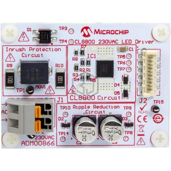 ADM00866 - Microchip Technology - Evaluation Boards - LED Drivers