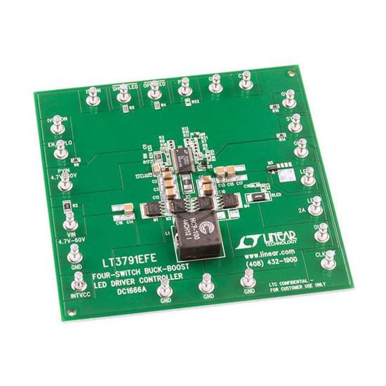 DC1666A - Analog Devices Inc. - Evaluation Boards - LED Drivers