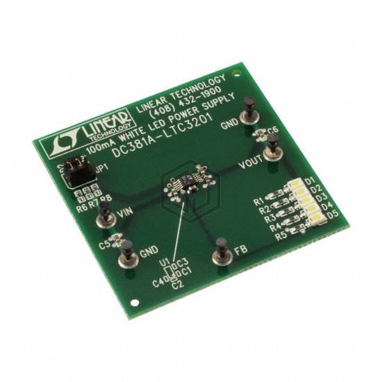 DC381A - Analog Devices Inc. - Evaluation Boards - LED Drivers