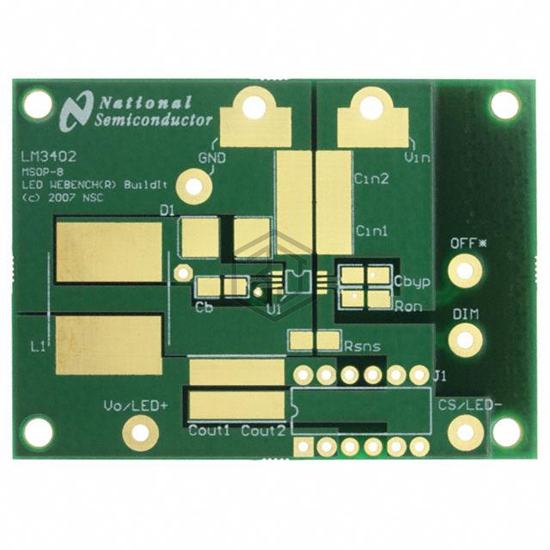551600003-001A - Texas Instruments - Evaluation Boards - LED Drivers