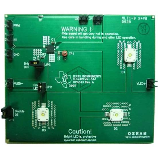 TL4242EVM-543 - Texas Instruments - Evaluation Boards - LED Drivers