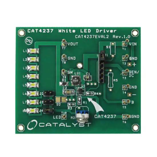 CAT4237BGEVB - onsemi - Evaluation Boards - LED Drivers