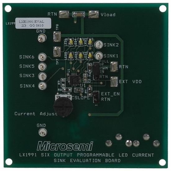 LX1991-03EVAL - Microsemi Corporation - Evaluation Boards - LED Drivers