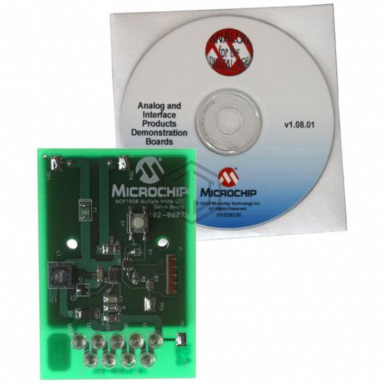 MCP1650DM-LED2 - Microchip Technology - Evaluation Boards - LED Drivers