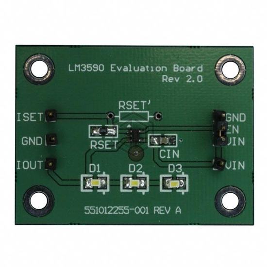 LM3590MFEV - Texas Instruments - Evaluation Boards - LED Drivers