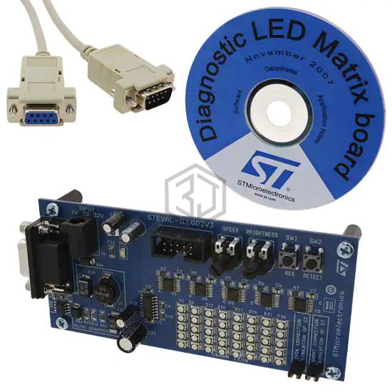 STEVAL-ILL002V3 - STMicroelectronics - Evaluation Boards - LED Drivers