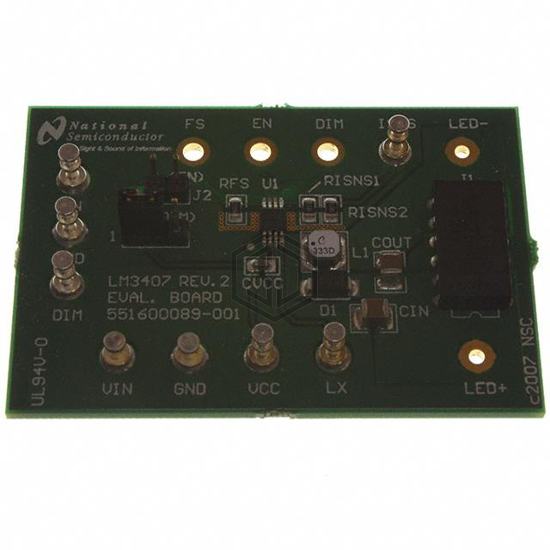 LM3407EVAL - Texas Instruments - Evaluation Boards - LED Drivers
