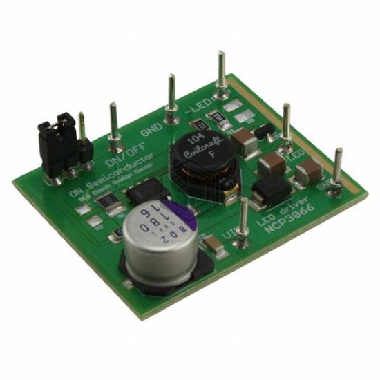 NCP3066SCBSTGEVB - onsemi - Evaluation Boards - LED Drivers