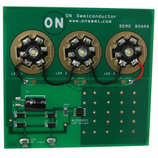 NUD4001DEVB - onsemi - Evaluation Boards - LED Drivers