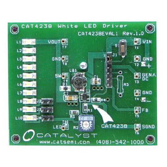 CAT4238AEVB - onsemi - Evaluation Boards - LED Drivers