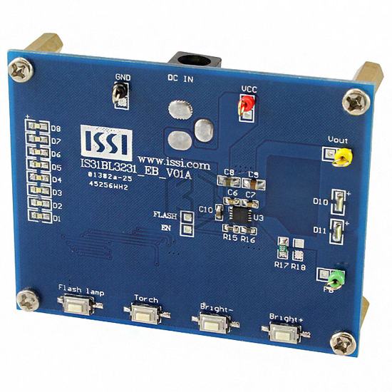 IS31BL3231-DLS2-EB - ISSI, Integrated Silicon Solution Inc - Evaluation Boards - LED Drivers