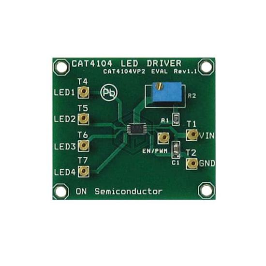 CAT4104AGEVB - onsemi - Evaluation Boards - LED Drivers
