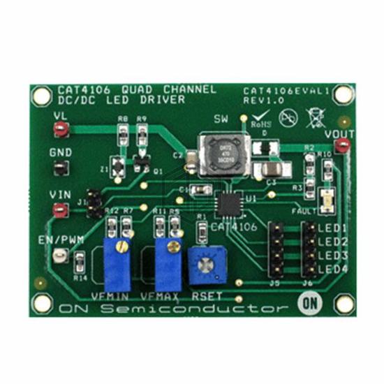CAT4106AGEVB - onsemi - Evaluation Boards - LED Drivers