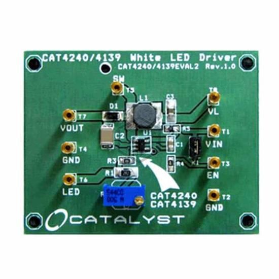 CAT4139AGEVB - onsemi - Evaluation Boards - LED Drivers