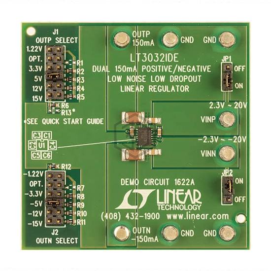 DC1622A - Analog Devices Inc. - Evaluation Boards - Linear Voltage Regulators
