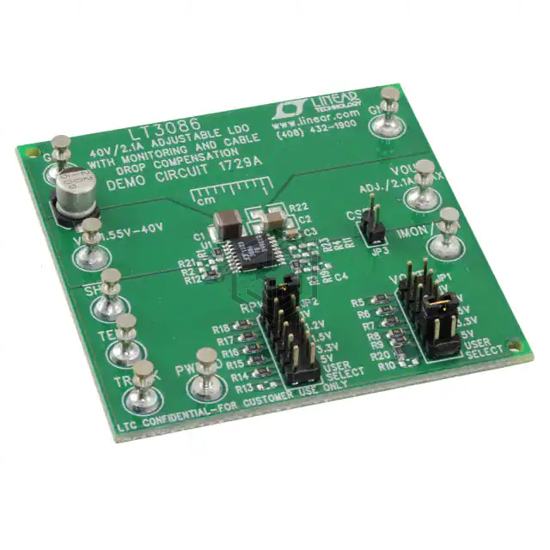 DC1729A - Analog Devices Inc. - Evaluation Boards - Linear Voltage Regulators