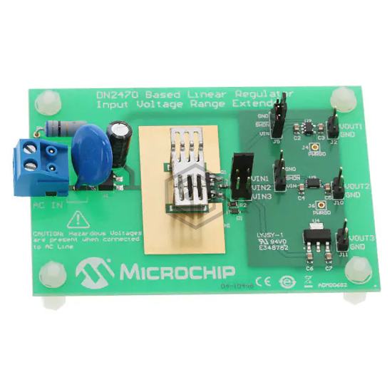 ADM00682 - Microchip Technology - Evaluation Boards - Linear Voltage Regulators